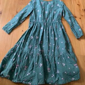 Floral long sleeve dress.